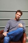 Men's Cashmere Crew Neck Silver Grey