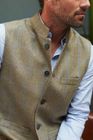 Jasper Fine Tweed Nehru Gilet