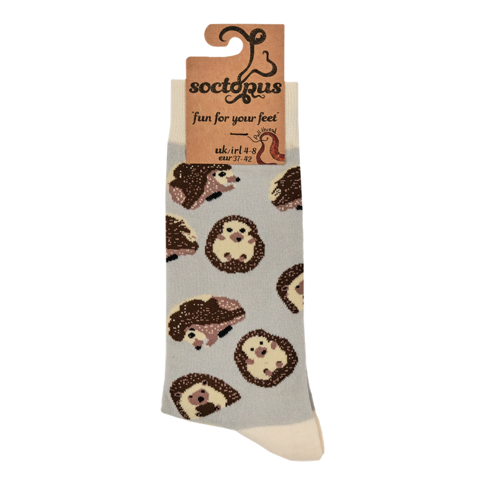 Prickly Hedgehog Socks
