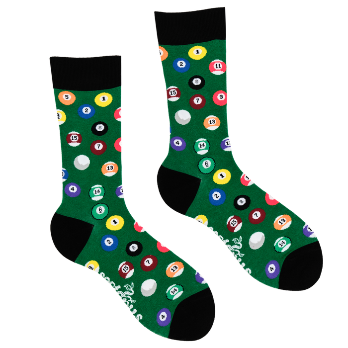 Pool Balls Bamboo Socks