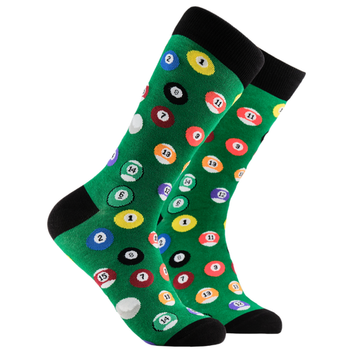 Pool Balls Bamboo Socks