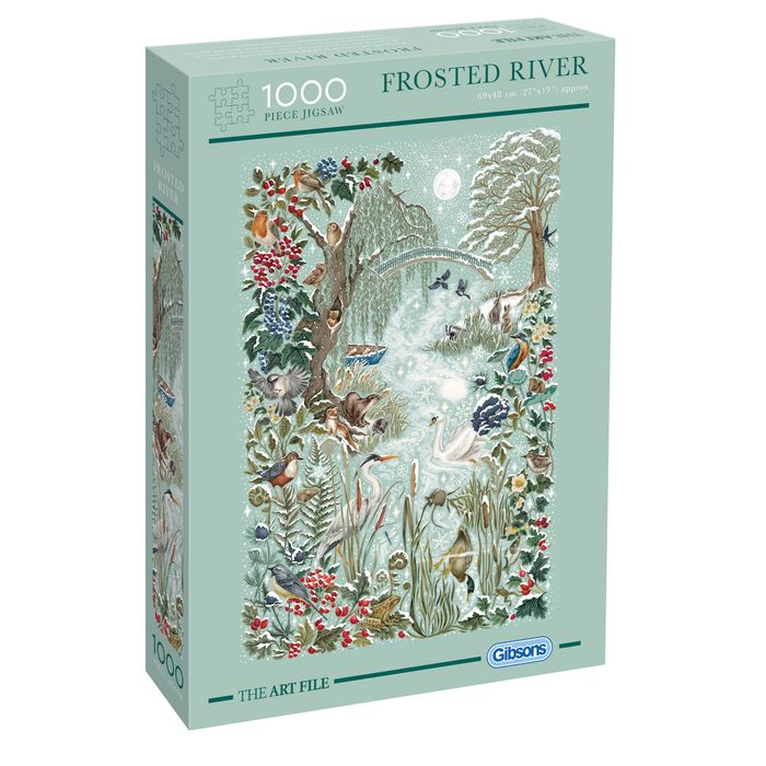 G7214 Frosted River 1000 Piece Puzzle