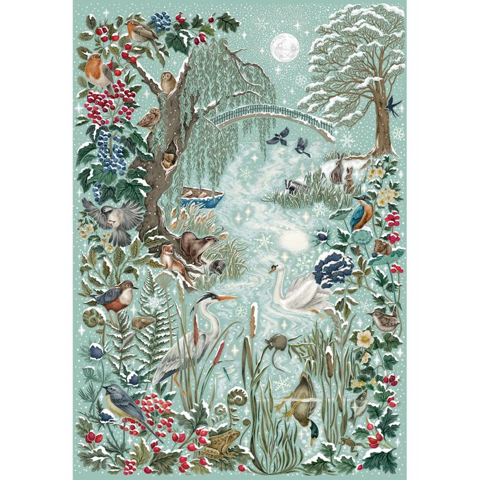 G7214 Frosted River 1000 Piece Puzzle