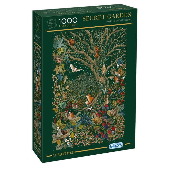 G7210 Secret Garden 1000 Piece Puzzle