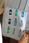 'GIN' 100% Cotton Tea Towels