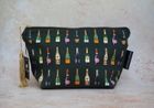'Champagne & Fizz' Makeup Bags