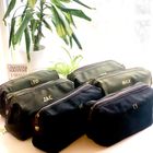 Personalised Waxed Canvas Washbag / Duffel bag