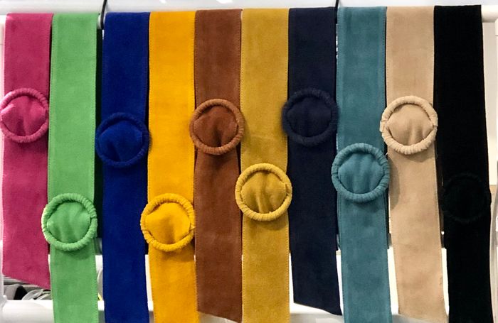 Genuine leather belts for women