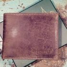 Mens' leather wallet and card case