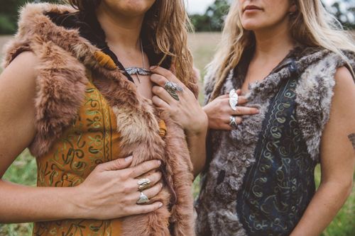Kashmiri Fur & Suede Shakti Vest