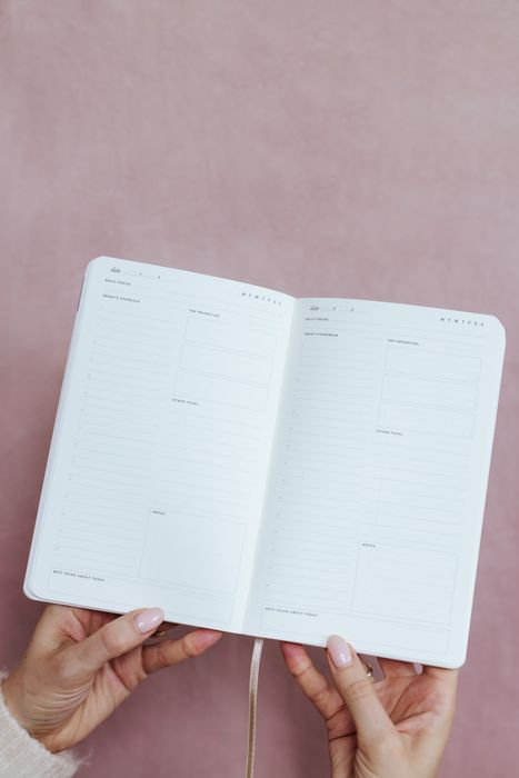 Undated Daily Planner