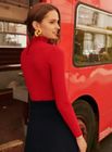Mania Red Polo Neck