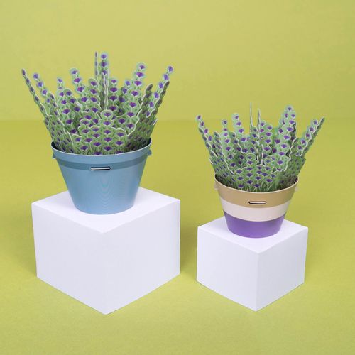 Make Your Calming Lavender Paper Plannt