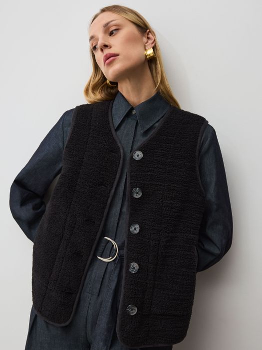 Daisy Cosy Borg Waistcoat