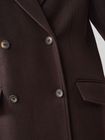 Edwina Chocolate Tailored Coat