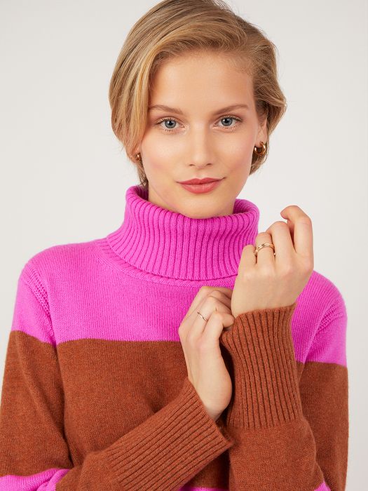 Ahana Cashmere Stripe Jumper