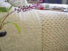 LEAF hand block printed Quilt