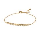 Hannah Martin Bezel Bar Bracelet with Slider Clasp