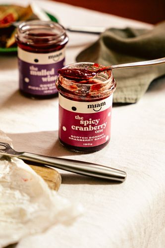 The Spicy Cranberry One: Scotch Bonnet Cranberry Sauce
