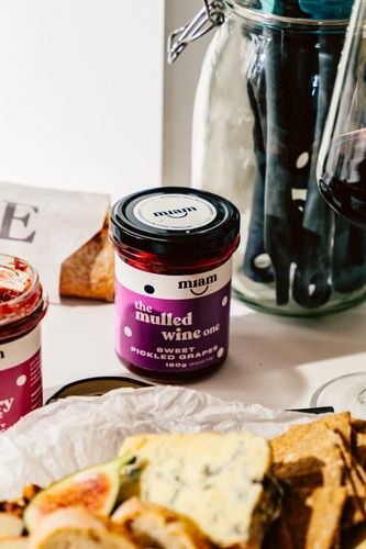 The Mulled Wine One: Sweet Pickled Grapes
