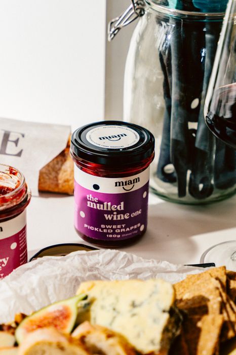 The Mulled Wine One: Sweet Pickled Grapes