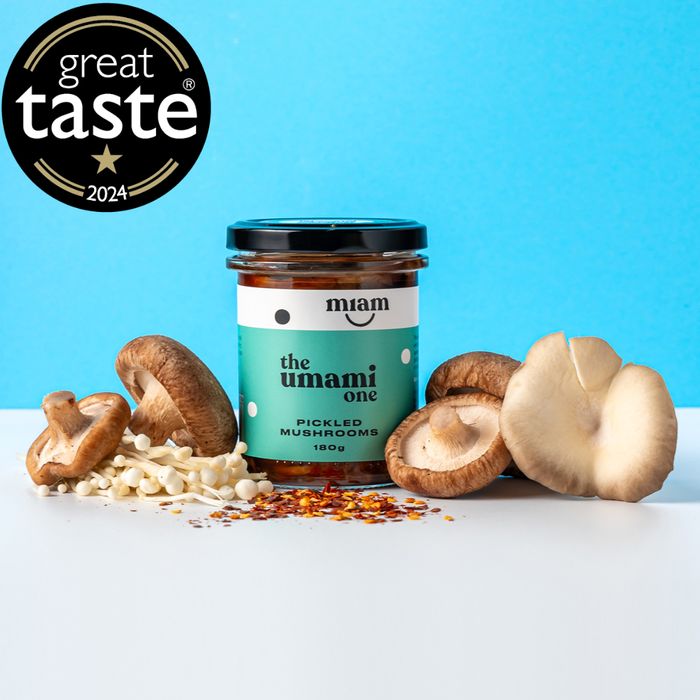 The Umami One: Pickled Mushrooms