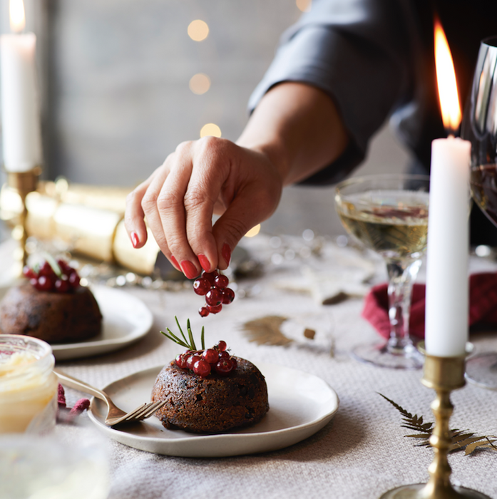 Two Individual Award-Winning McLaren's Christmas Puddings