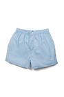 Pale blue boxer shorts