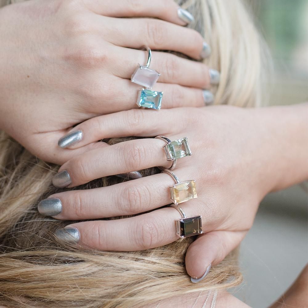 Sky Blue Topaz Ring