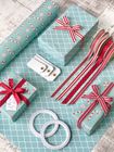 Candy Cane Gift Wrapping Set