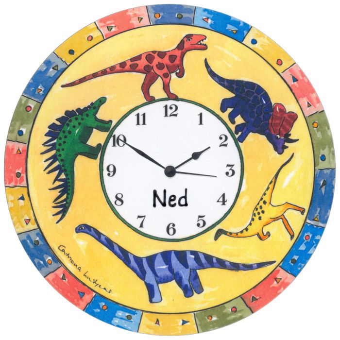 Personalised clocks for children