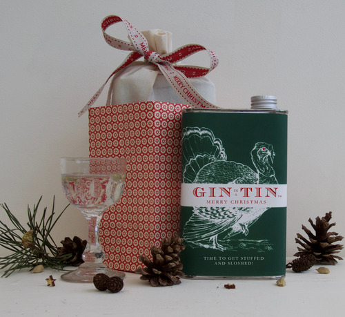 Christmas Gin, Festive Tins
