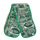Illustrated recipe oven gloves
