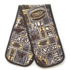 Illustrated recipe oven gloves