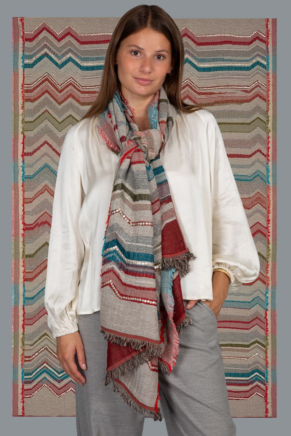 Cleverly Wrapped Scarves
