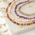 gold gemstone stacking rings