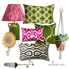 Ikat Cushions