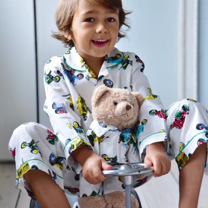 PJs with Matching Teddy
