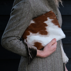 Cowhide Clutch Bag