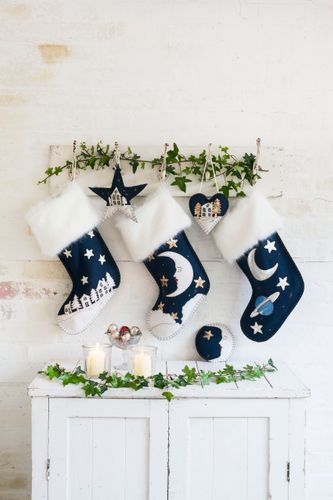Starry Night Christmas Stockings