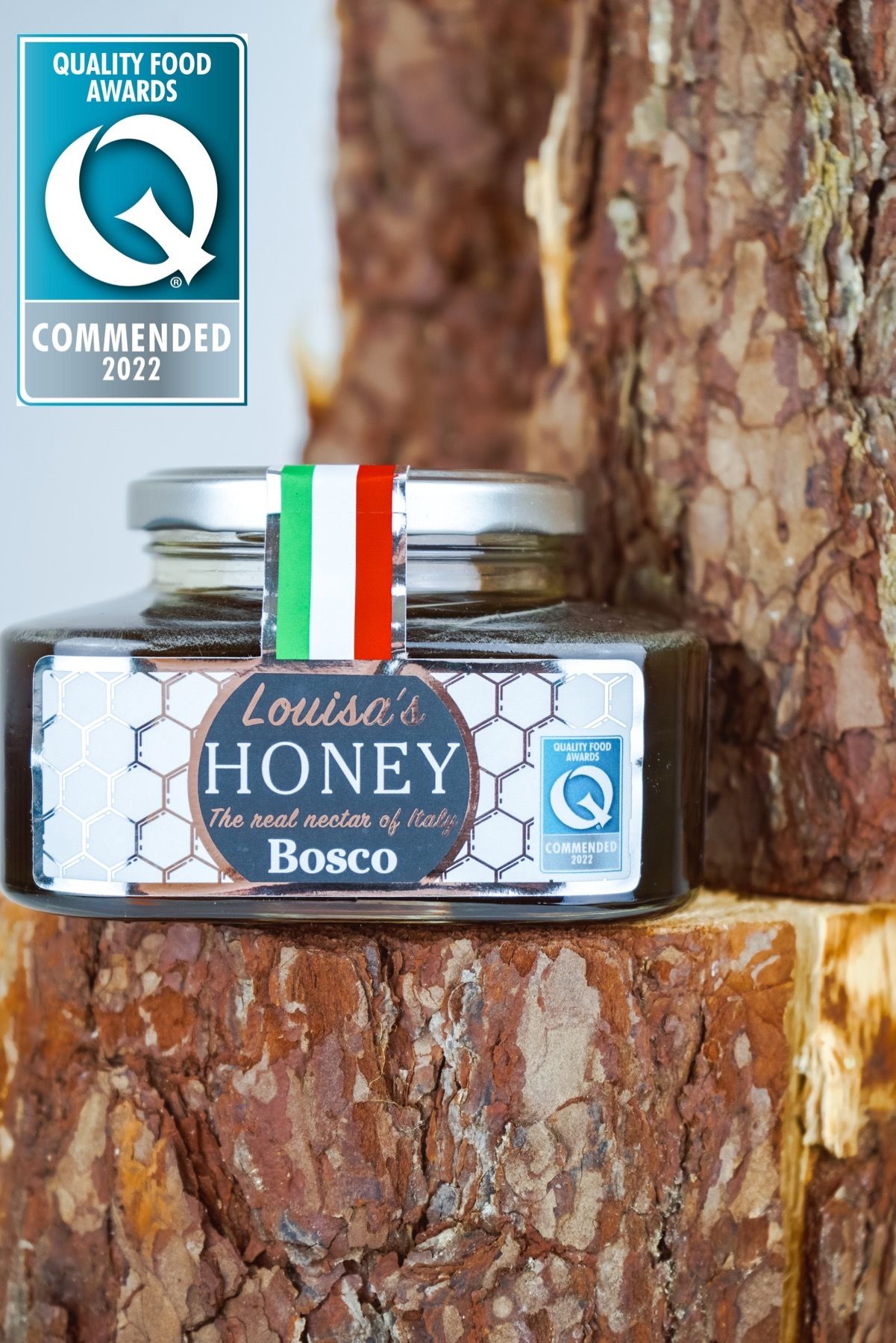 QUALITY FOOD AWARDS 2022 LOUISAS BOSCO HONEY WINNER