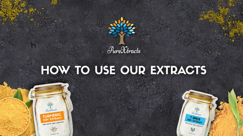 How to use our Dry Extracts