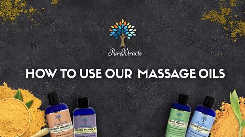 How to use our Turmeric Massage Oils