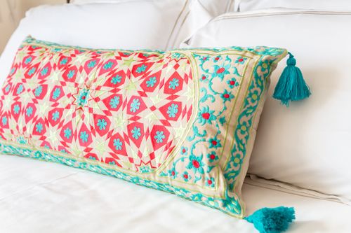 Jaipur bright cushion