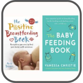 The Positive Breastfeeding Book and The Baby Feeding Book