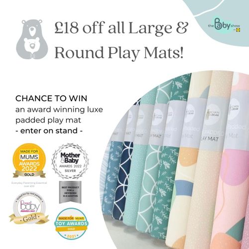 £18 off all Large & Round Play Mats