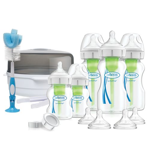 Dr Brown's Options+ Anti-Colic Newborn Baby Bottle Gift Set