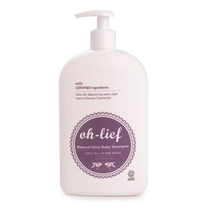 Oh-Lief Natural Olive Baby Shampoo & Wash 400ml