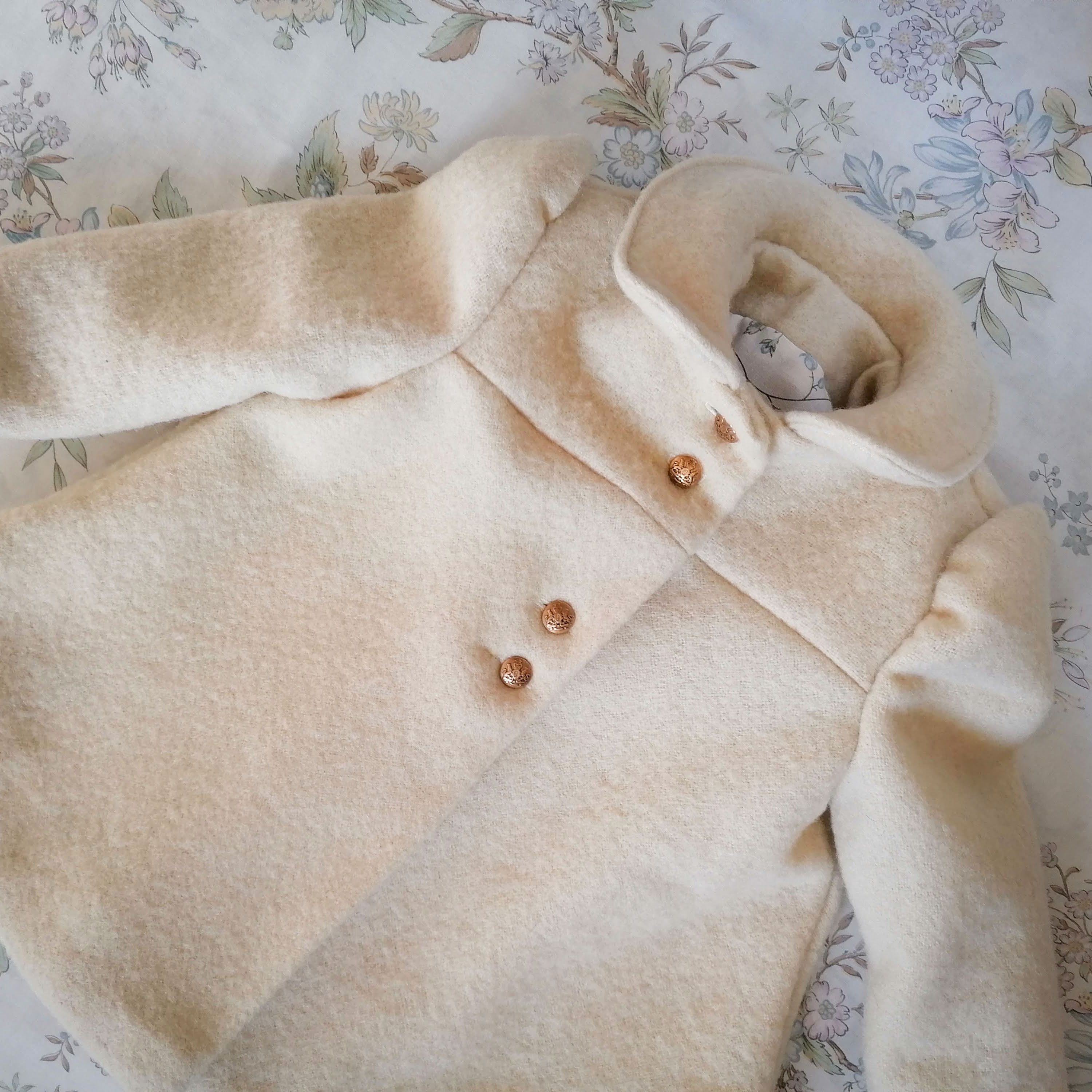 Evelyn Vintage Wool Coat