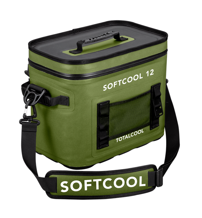 SOFTCOOL 12 Cool Bag (Camo Green)